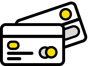 Debit or Credit card