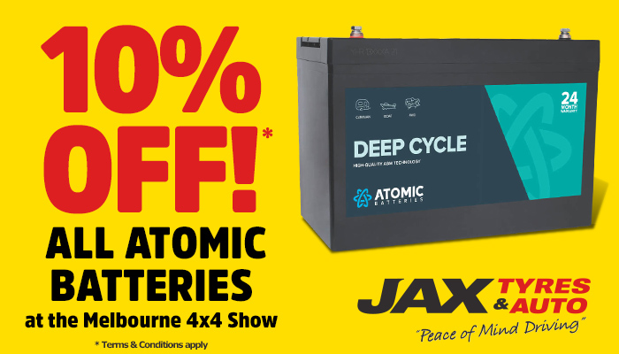 10% OFF Atomic Batteries