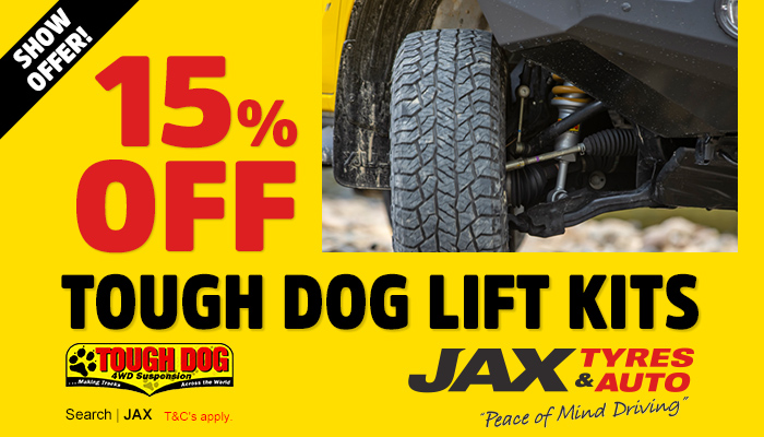 15% OFF Tough Dog Lift Kits
