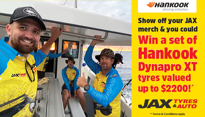 JAXTribe - Chance to WIN a set of Hankook Dynapro XT tyres