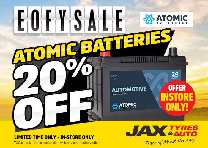 EOFY ATOMIC - 20% OFF
