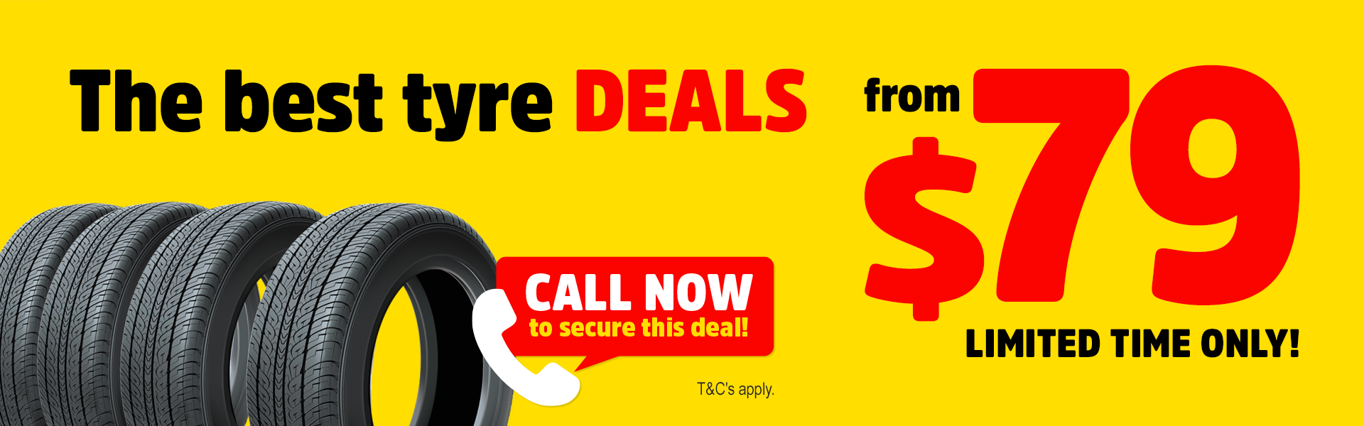 Tyres from $79 at JAX Narre Warren