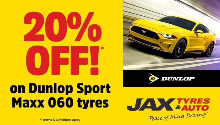 Dunlop - Buy 4 and get 20% OFF