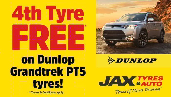 Dunlop - Buy 4 and get the 4th tyre FREE