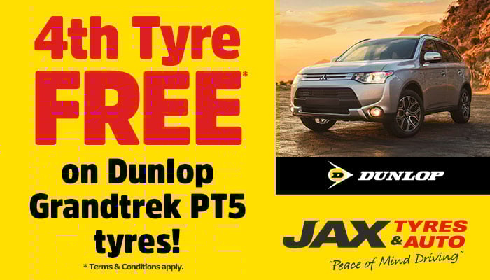 Dunlop - Buy 4 and get the 4th tyre FREE