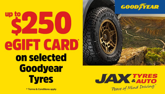 Goodyear – Up to $250 eGift Card
