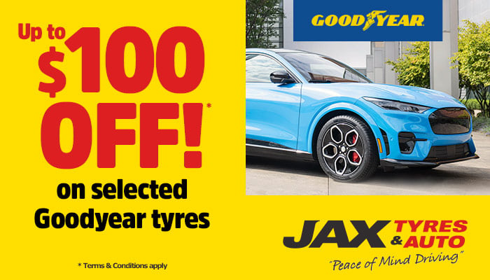 Goodyear – Up to $100 Cashback