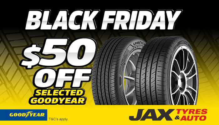 BLACK FRIDAY Goodyear – $50 Cashback
