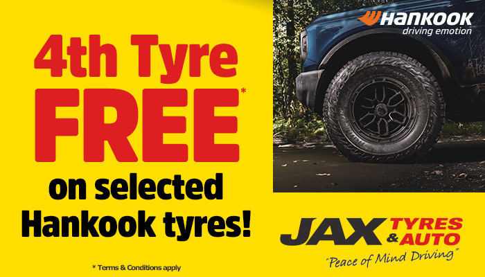 Hankook - Buy 4 and get the 4th tyre FREE