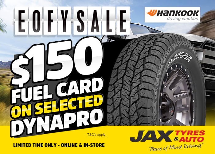 EOFY Hankook - $150 Fuel eGift Card