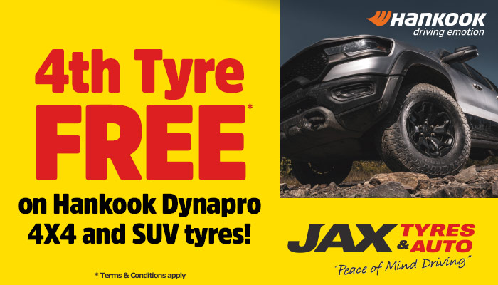 Hankook - Buy 4 and get the 4th tyre FREE