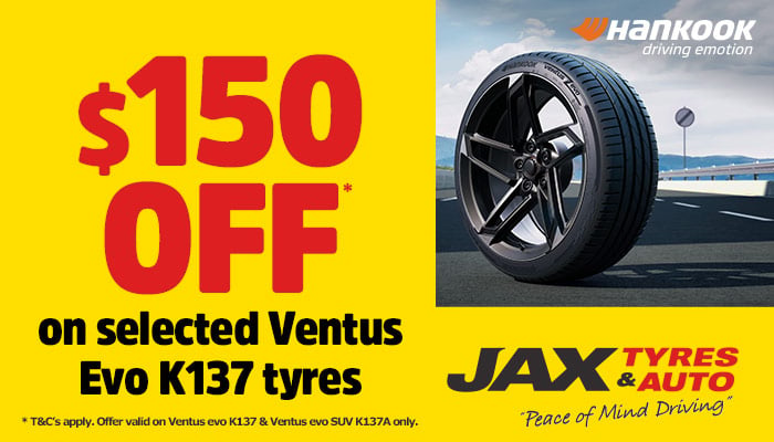 Hankook - $150 Cashback