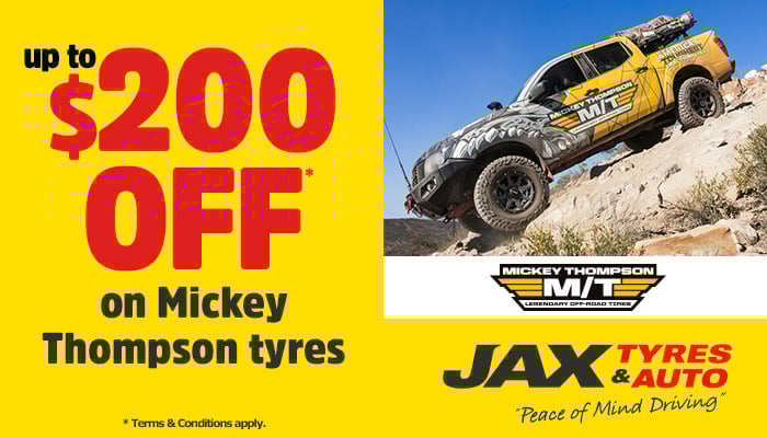 Mickey Thompson - Up to $200 Cashback