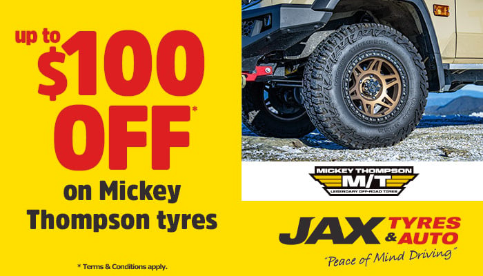 Mickey Thompson - Up to $100 Cashback