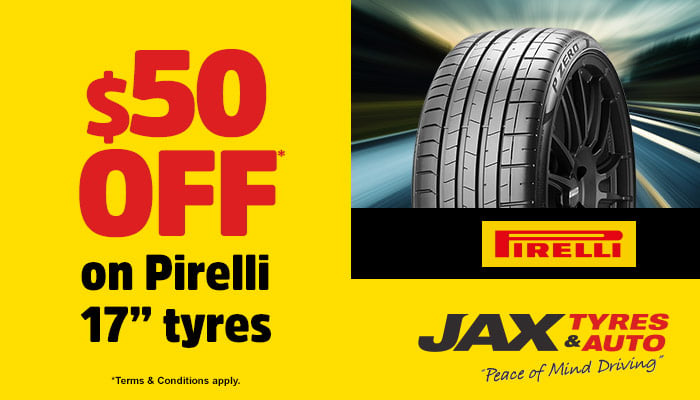 Pirelli - $50 Cashback
