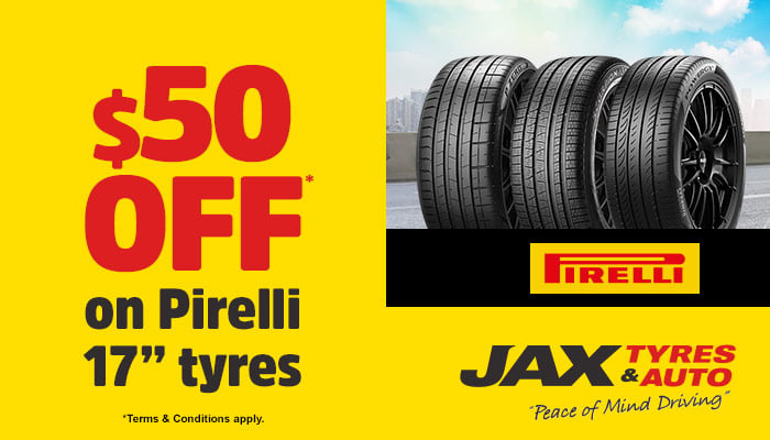 Pirelli - $50 Cashback