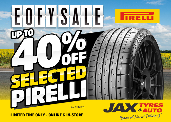 EOFY Pirelli - Up to 40% OFF