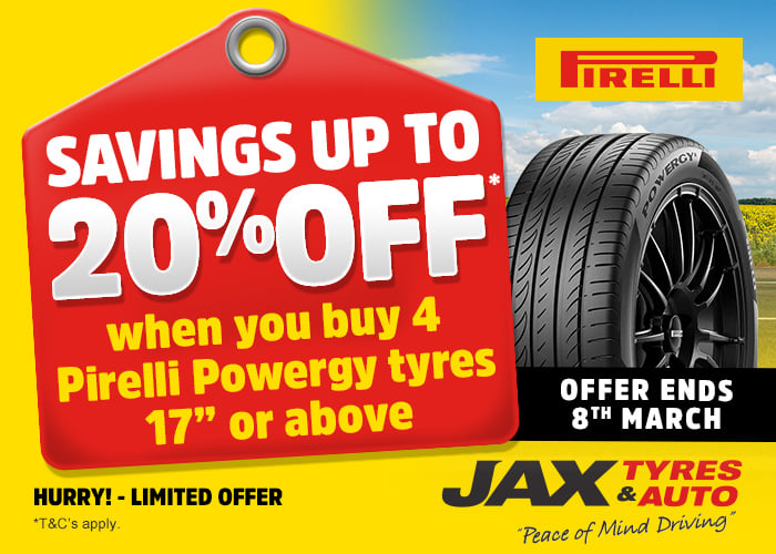 Pirelli - Up to 20% OFF including up to $200 Cashback