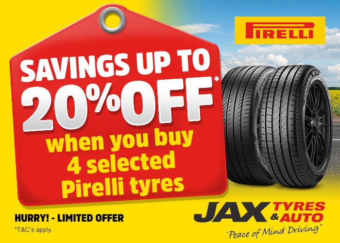 Pirelli – Up to 20% Off Selected Patterns