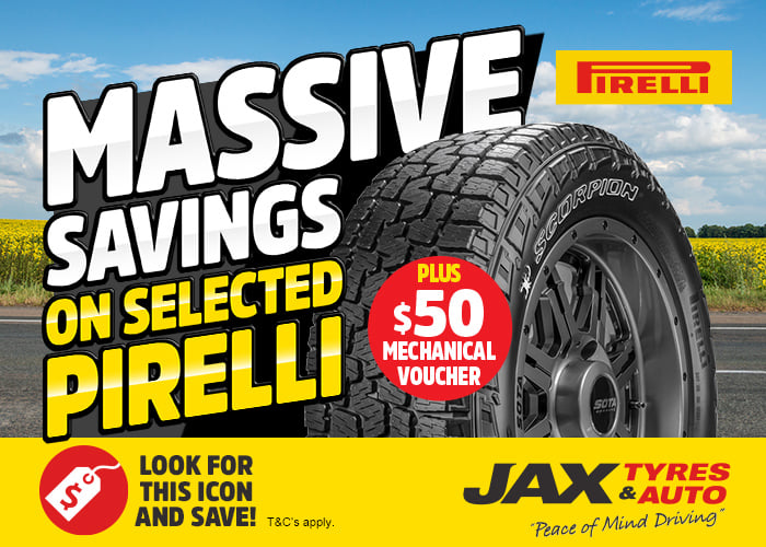 Pirelli - MASSIVE SAVINGS