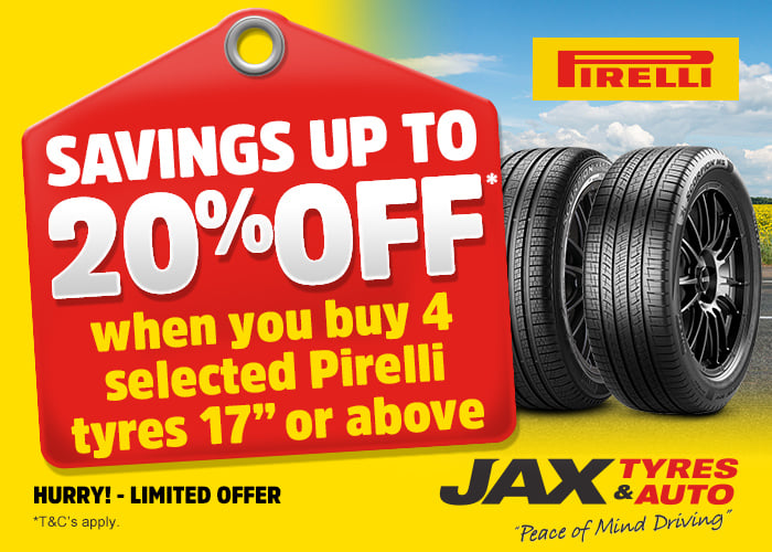 Pirelli – Up to 20% Off Selected Patterns