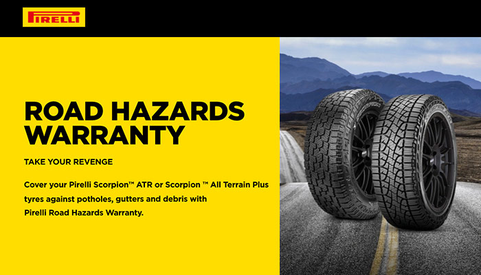 Pirelli Road Hazards Warranty