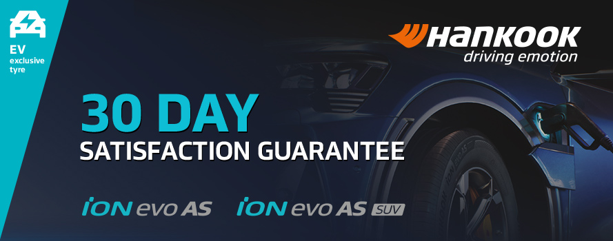 Hankook iON 30 Day Satisfaction Guarantee