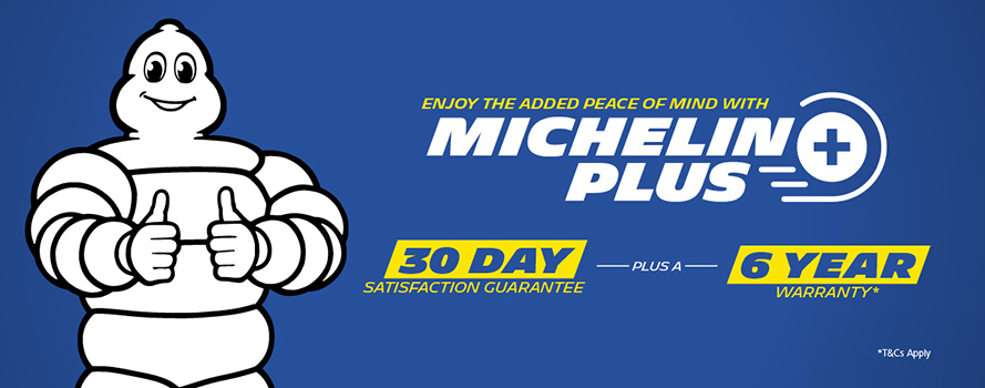 Michelin 30 Day Satisfaction Guarantee*