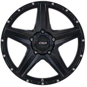 CSA Stealth - Satin Black at JAX Tyres