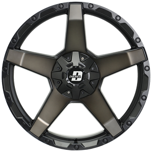 Diesel Exodus - Machined Spoke Matt Black Dark Tint