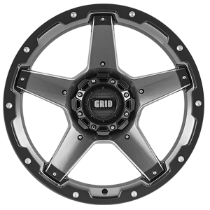 Grid GD04 - Gloss Graphite from JAX Tyres