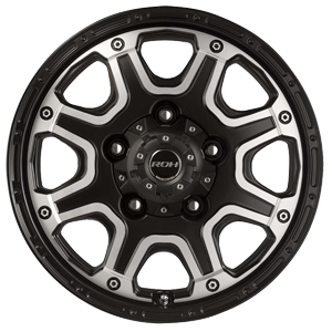 ROH Octagon - Matt Black at JAX Tyres
